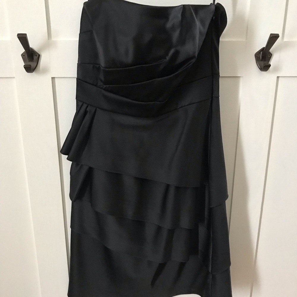 White House black market strapless mini dress.